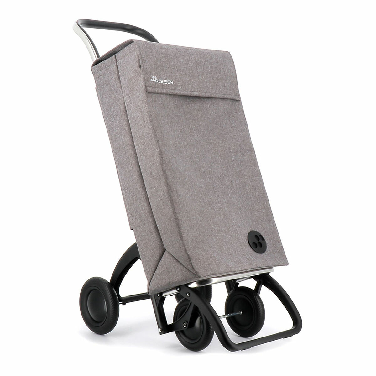 Carro de Compra Rolser sbelta tweed 4.2 Gris Plegable